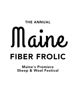 Maine Fiber Frolic Logo